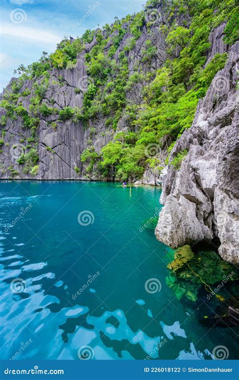 Barracuda Lake On Paradise Island Coron Palawan Philippines