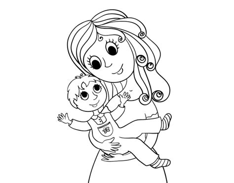 Aprender Acerca 95 Imagen Dibujos Para Colorear Madre Thptletrongtan