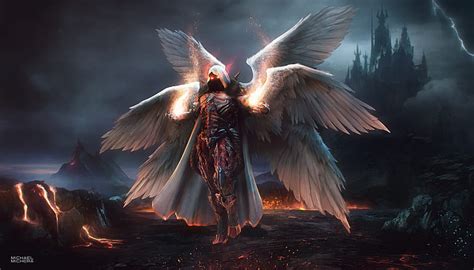Hd Wallpaper Fantasy Blizzard Art Diablo 3 Angel Concept Art
