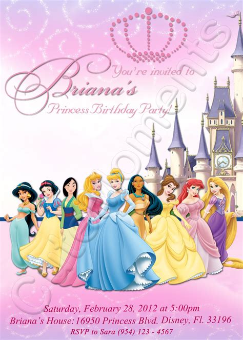 How To Make Disney Birthday Invitations With Charming Design Of Disney