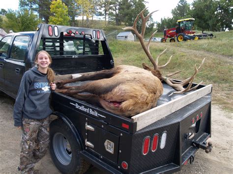 Potential State Record Elk Taken By 14 Year Old Girl In Nebraska