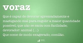 Voraz - Dicio, Dicionário Online de Português