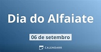 Dia do Alfaiate | 6 de Setembro - Calendarr