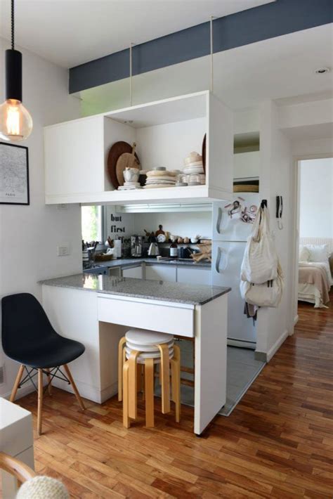 10 Grandes Ideas Para Departamentos Chicos Small Apartment Plans Small