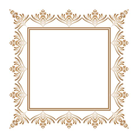 Gold Frame Golden Vector Design Images Golden Border Warm Color Frame