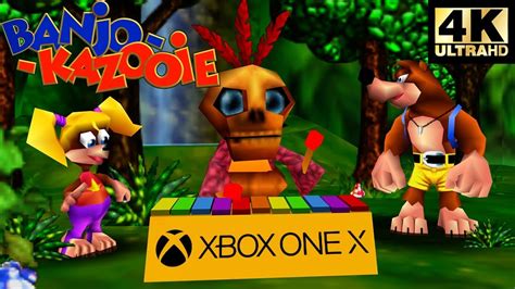 Banjo Kazooie Intro In 4k On Xbox One X Youtube