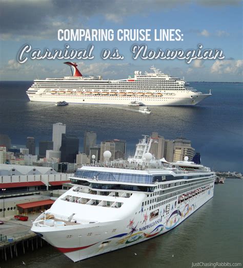 Comparing Cruise Lines Carnival Vs Norwegian Cruise Tips Cruise