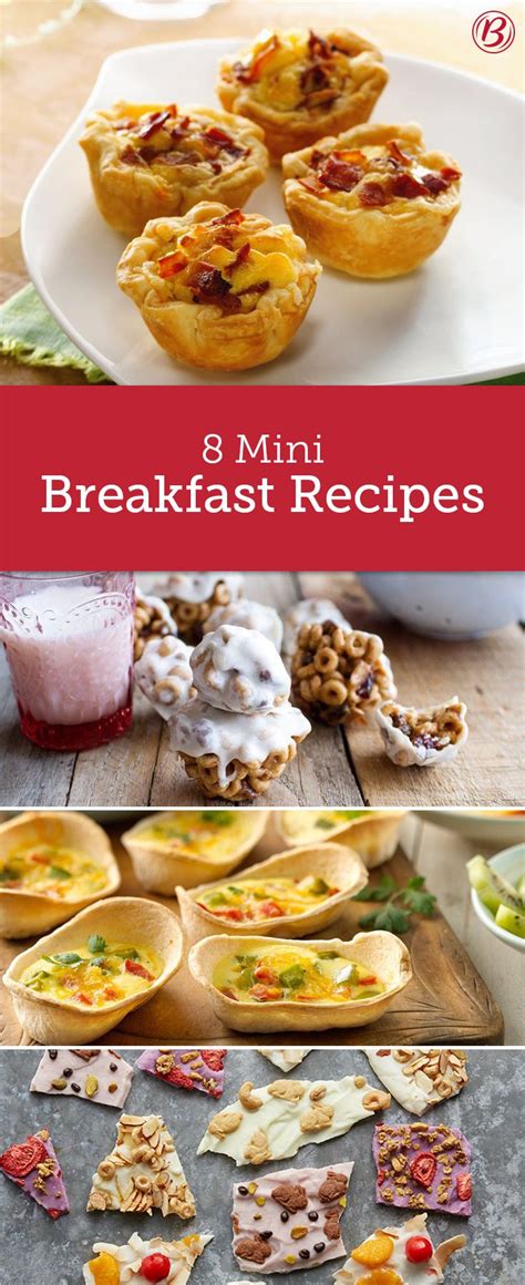 10 Mini Brunch Bites Mini Breakfast Breakfast Recipes Breakfast Bites