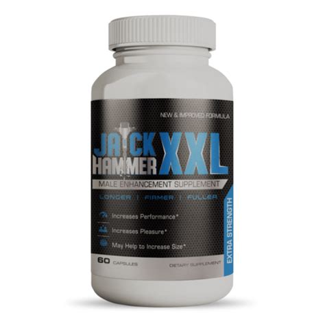 Jack Hammer Xxl Male Enhancement Pills For Erection Support Libido Boost Size Ebay