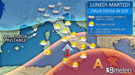 Meteo Le Previsioni Annunciano Piogge E Temporali Al Centro Nord