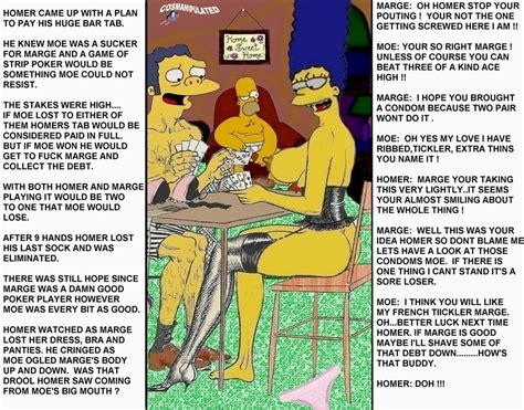 Rule 34 Blue Hair Cosmic Female Homer Simpson Human Male Marge Simpson Moe Szyslak Tagme The