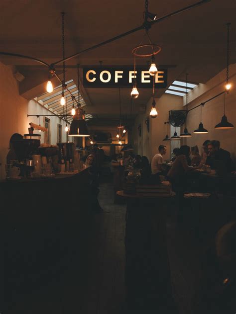 30 Dark Coffee Shop Aesthetic Decoomo