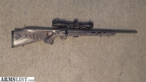 Armslist For Sale Savage 17 Hmr Fluted Thumbhole Stock W Scope