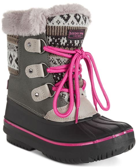 London Fog Little Girls Snow Boot And Reviews All Kids Shoes Kids