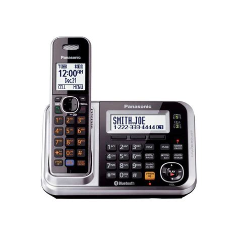Panasonic Kx Tg7875s Bluetooth Cordless Phone Link2cell With 5 Handset