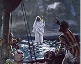 This painting by walter rane is a favorite! Jesus Walks on Water: Bible Story Summary and Lessons