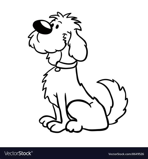 Adorable Animated Black And White Dog Pictures L2sanpiero