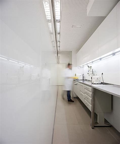 Clean White Dental Office Interior Design In Spain