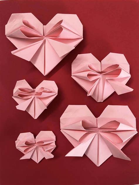 4 Adorable Valentine Origami Diys Poppytalk