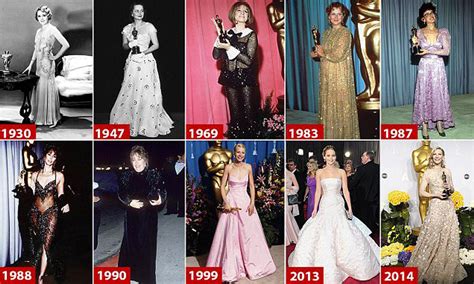 the evolution of the oscar dress since 1929 revealed with images oscar dresses christian