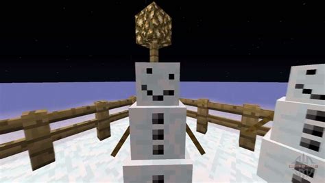 Muñecos de nieve generado para Minecraft