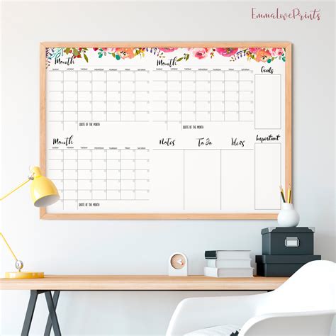 Wall Calendar Printable