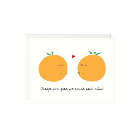 Orange You Glad Card By Paula And Waffle