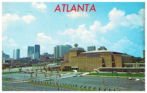 Atlanta Civic Center Postcard