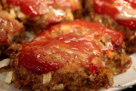 Baked Meatloaf Burgers 101 Cooking For Two