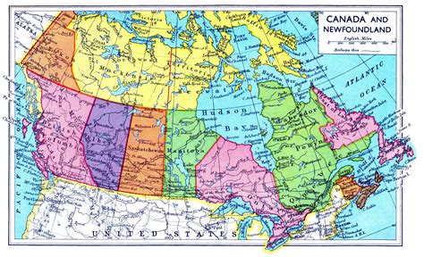 Canada Map The Best