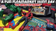 Flea Market Action Figure / Collectible Hunt - YouTube