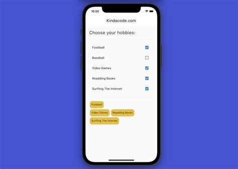 Working With Dynamic Checkboxes In Flutter KindaCode