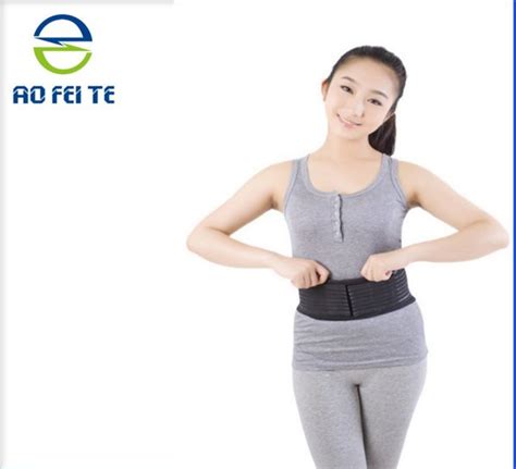 Adjustable Magnetic Back Support Brace Fitness Belt For Back Pain