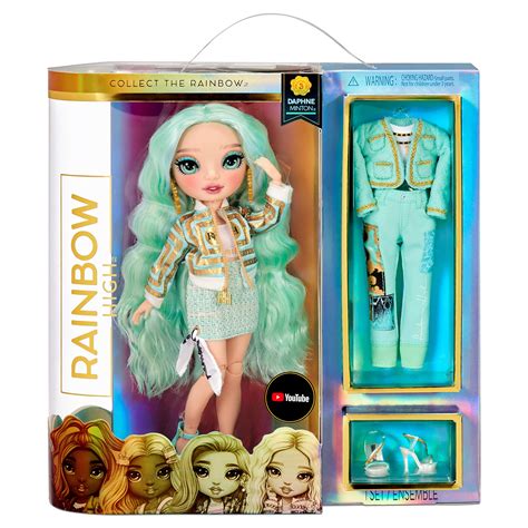 Buy Rainbow High Series 3 Daphne Minton Fashion Doll Mint Light