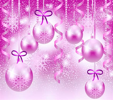 🔥 54 Pink Christmas Backgrounds Wallpapersafari