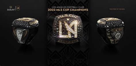 2022 Los Angeles Football Club Mls Cup Championship Ring Baron