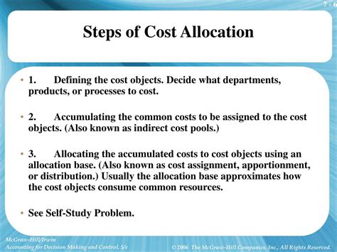 Ppt Cost Allocation Theory Powerpoint Presentation Free Download