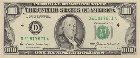 1985 Series 100 Dollar Bill Learn The Current Value