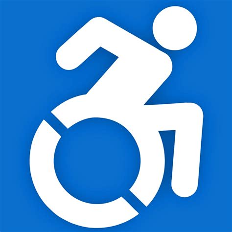 Accessible Icon Stencil Handicap Parking Paint Stencil