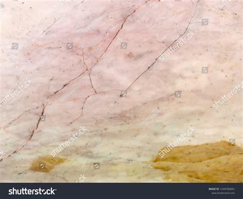 Vintage Orange Marble Tile Floor Texture Stock Photo 1268780842