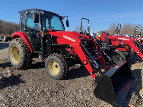 2021 Yanmar Yt347c Tractor With Cab And Loader Ac Heat 10 Year