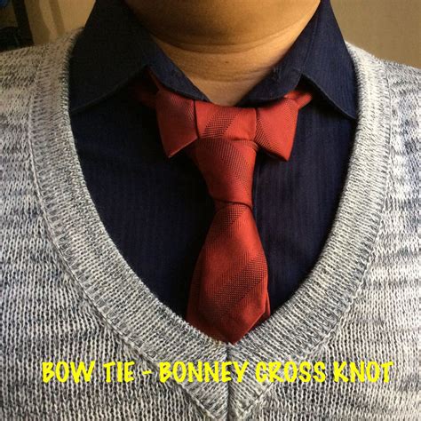 Bow Tie Bonney Cross Knot Created By Noel Junio Tie Knots Neck Tie