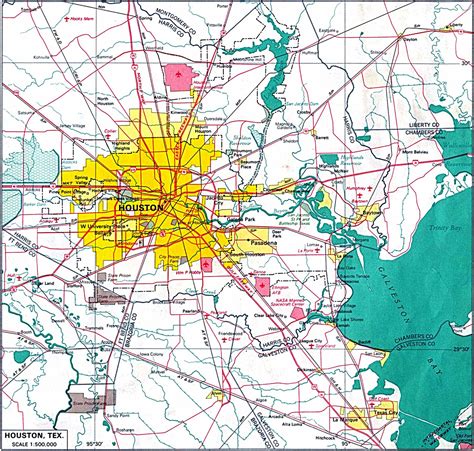 Houston Maps Texas Us Maps Of Houston Printable Map Of Houston