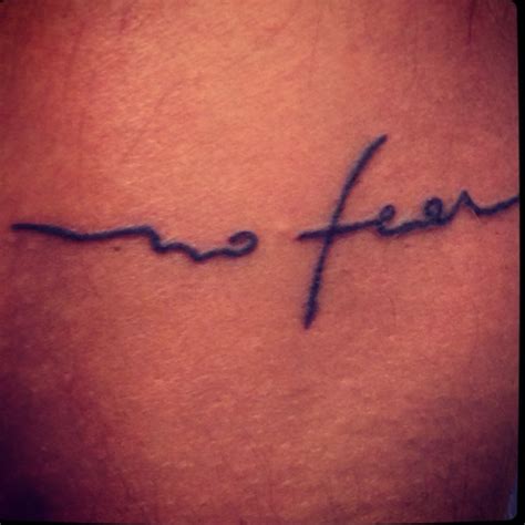 Cape fear tattoo is wilmington's premiere award winning tattoo and piercing studio. No Fear Tattoo Quotes. QuotesGram