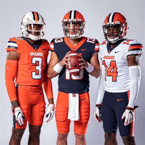 The tradition and the pageantry of the in honor of the various looks teams will wear this year, college football 24/7 continues the 14 for '14 series with the best uniform combinations we'll. New Syracuse football uniforms revealed; here's your first ...