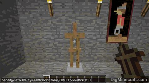 How To Showhide Arms On An Armor Stand In Minecraft