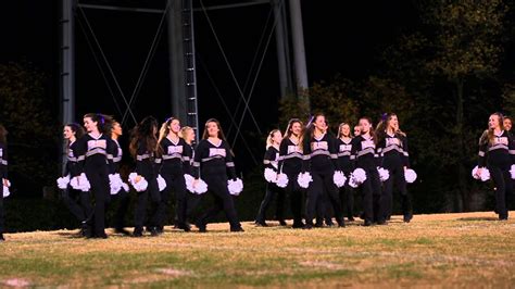 Poolesville High School Poms Senior Night Youtube