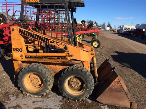 Case 1830 Skid Steer Loader Gas 60 Bucket 10 165nhs Tires This