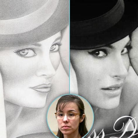 Jodi Arias Original Art Dubbed Fake She Copies Print Ads For Profit