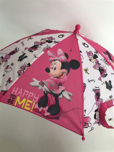 Disney Minnie Mouse Pink Umbrella Kids Etsy Minnie Mouse Pink Pink